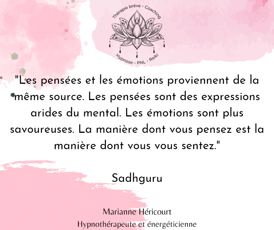 Citation Sadhguru - Gestion des émotions